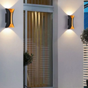 Elektrikpark Noche Atina (NCH 1100 S/A) Çift Yönlü Dış Mekan Aplik – Antrasit Alüminyum Gövdeli 2xGU10 Duvar Lambası