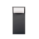 Elektrikpark Noche Berlin (NCH 1630) 30 cm LED’li Bahçe Bollard – 14W 3000K Antrasit Kısa Aydınlatma Direği