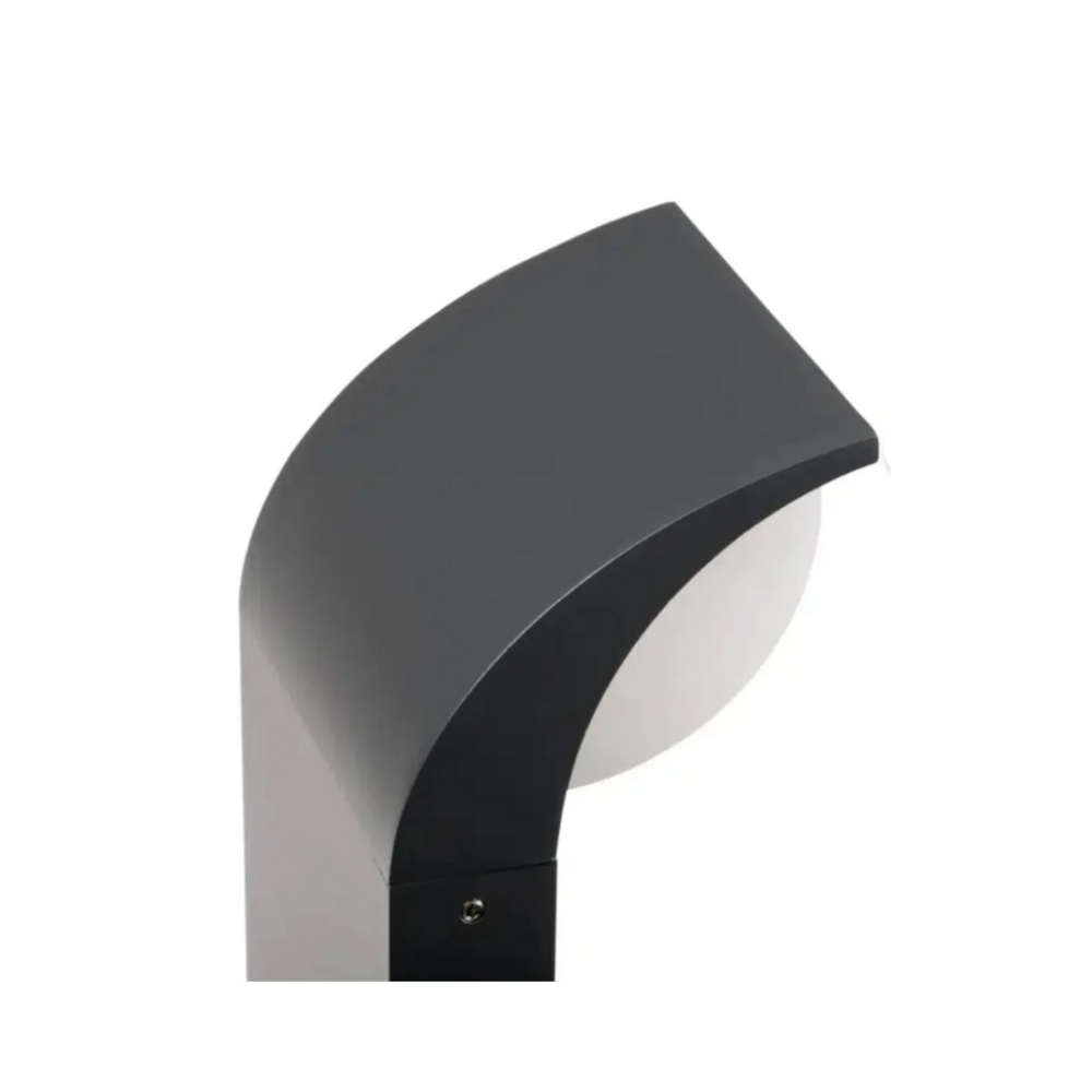 Elektrikpark Noche Berlin (NCH 1630) 30 cm LED’li Bahçe Bollard – 14W 3000K Antrasit Kısa Aydınlatma Direği