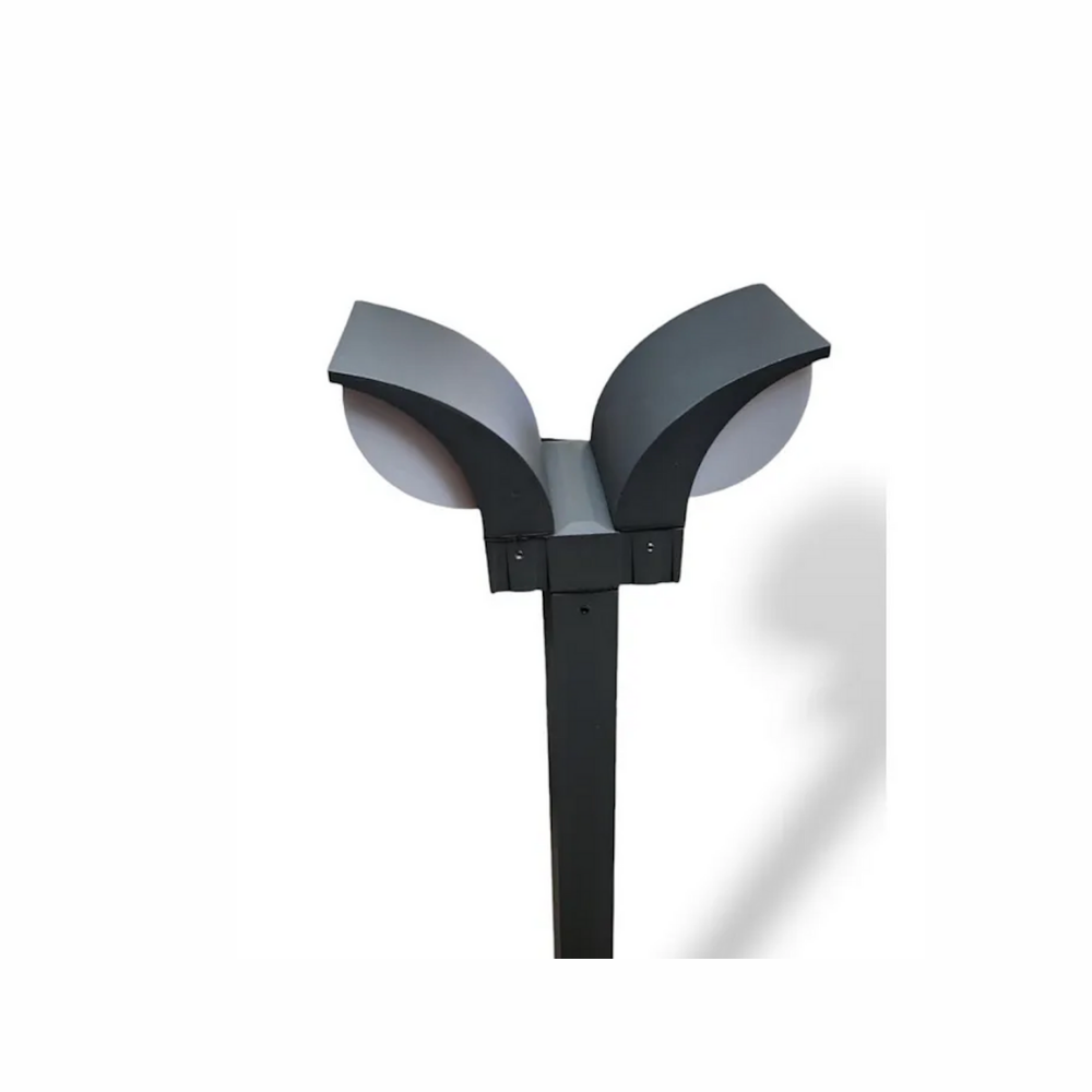 Elektrikpark Noche Dortmund (NCH 1620) 30 cm 28W LED Bahçe Direği – Yüksek Güçlü Antrasit Kısa Bollard