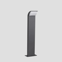 Elektrikpark Noche Frankfurt (NCH 1680) 80 cm LED’li Bollard Direği – 14W 3000K Yüksek Dış Mekan Aydınlatma Direği