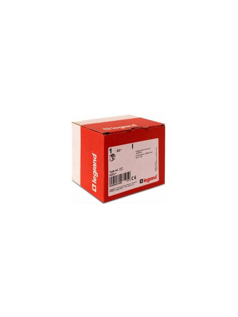 Legrand XC3 2P AC 25A 300mA Kaçak Akım Koruma Rölesi (403186)