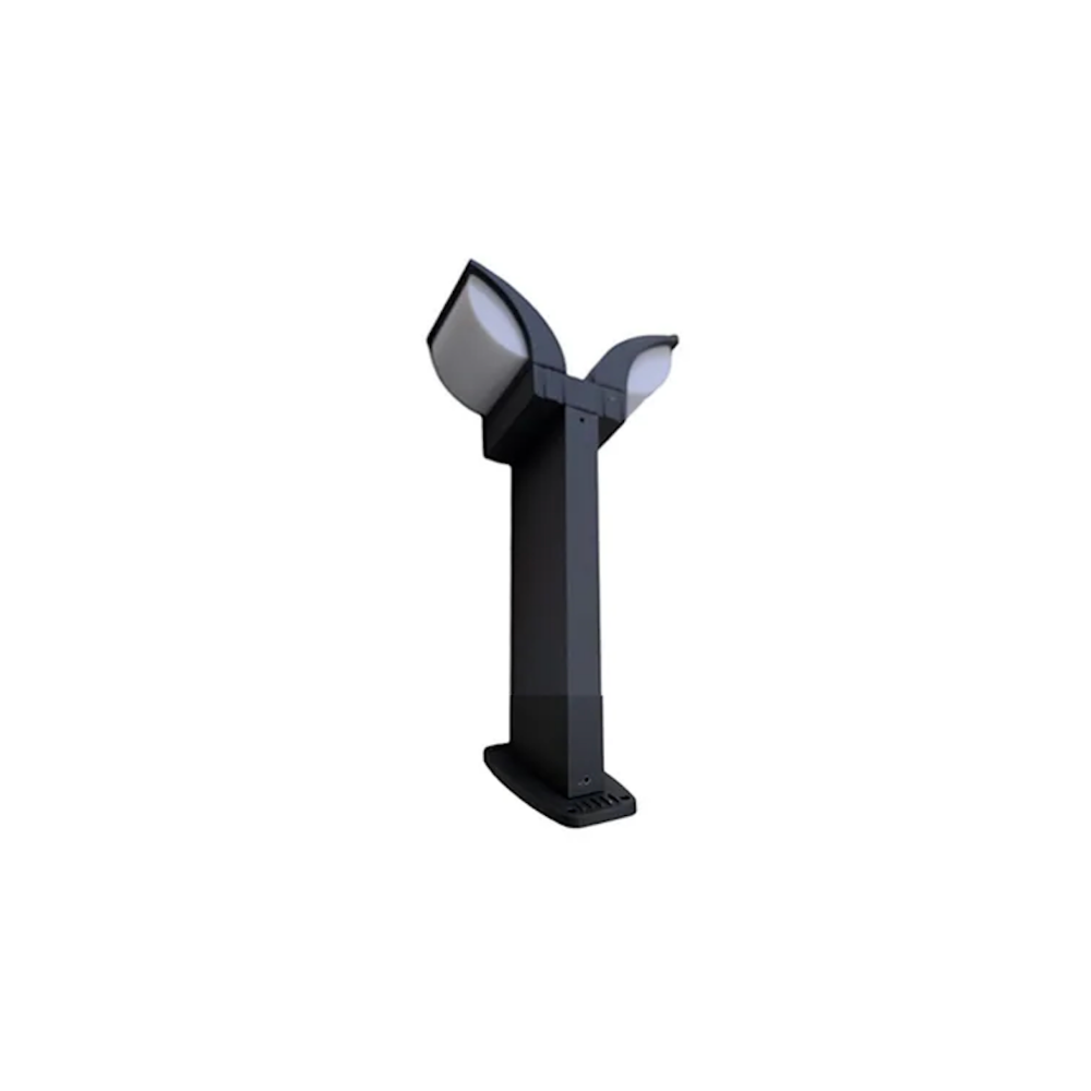 Elektrikpark Noche Dortmund (NCH 1620) 30 cm 28W LED Bahçe Direği – Yüksek Güçlü Antrasit Kısa Bollard