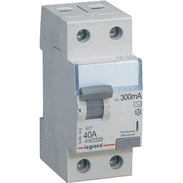 [LEGRAND 403187] Legrand XC3 2P AC 40A 300mA Kaçak Akım Koruma Rölesi (403187)