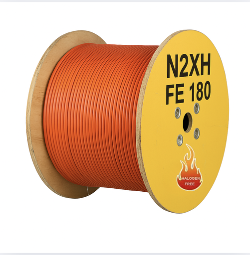 Elektrikpark 7X1,5 mm² N2XH FE 180 Kablo (Halojen Free Yangına Dayanıklı Enerji Kablosu 