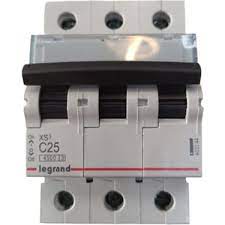 [LEGRAND 403344] Legrand XS3 3P C 25A 4.5kA Otomatik Sigorta - 403344