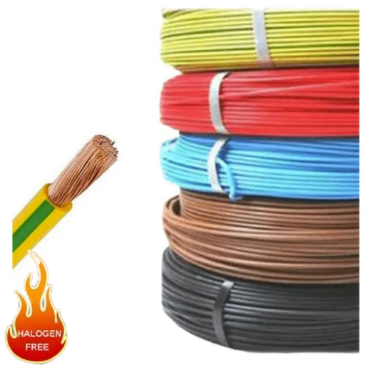 Prysmian Kablo 1 mm² NYAF Kablo – Halojen Free, PVC İzoleli Çok Telli Bakır Tesisat Kablosu 
